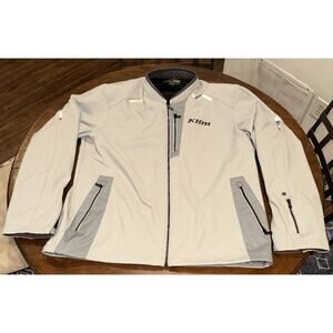 KLIM Marrakesh Touring Motorcycle Jacket Gray Men's Size XXL Excellent